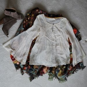 Cream Blouse